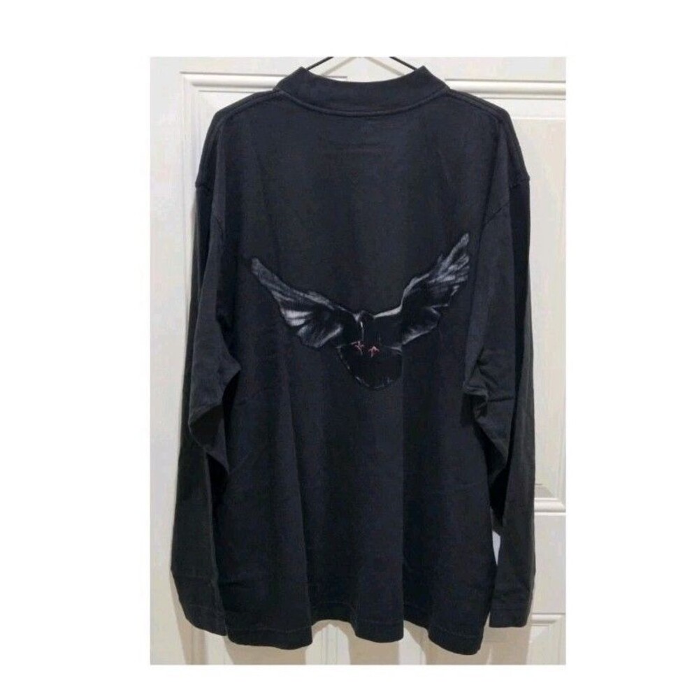 Yeezy YZY Gap Engineered by Balenciaga Dove Long Sleeve Tee Black Small